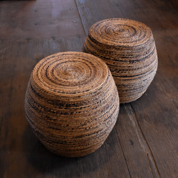 PUFF DE FIBRA NATURAL BANANEIRA