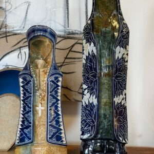 ESCULTURA SANTA NOSSA SENHORA APARECIDA EM PEDRA SABÃO