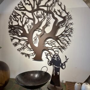 Mandala Arvore da Vida em Ferro